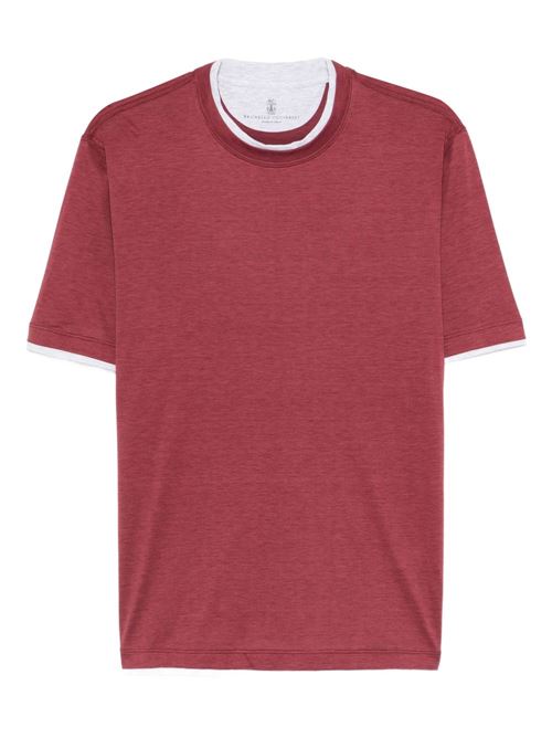 T-shirt in cotone BRUNELLO CUCINELLI | MR8337427CMK02